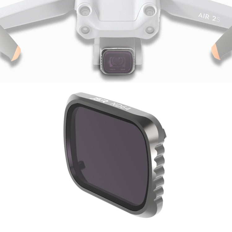 Filtro obiettivo JSR KS ND64 per DJI Air 2S, telaio in alluminio, ND64