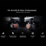 PGYTECH P-16B-065 Filtro obiettivo VND variabile (6-9 stop) per DJI Air 2S, VND (6-9 Stop)  Filter