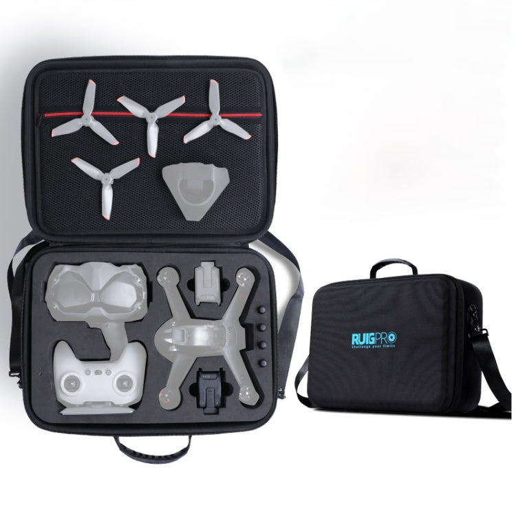 RUIGPRO per DJI FPV Borsa da viaggio portatile con custodia a spalla singola, For DJI FPV