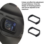 RCSTQ 2 PCS 550 Gradi Occhiali Miopia Lente di Correzione della Vista Lente Asferica per DJI FPV Occhiali V2, 550 Degree