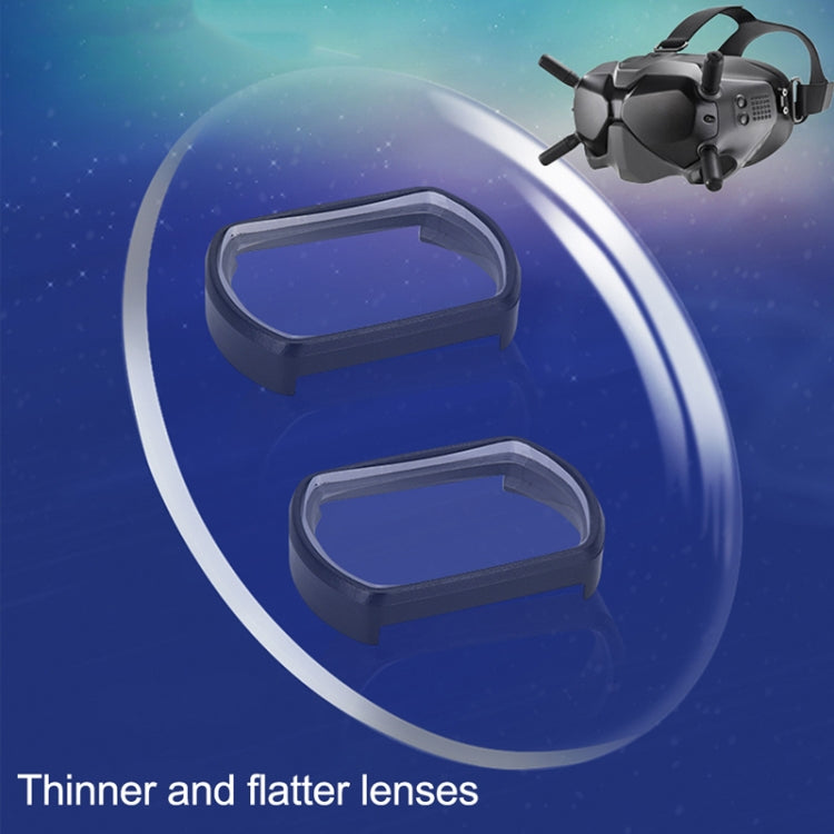 RCSTQ 2 PCS 550 Gradi Occhiali Miopia Lente di Correzione della Vista Lente Asferica per DJI FPV Occhiali V2, 550 Degree