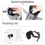 Sunnylife A2S-Q9350 Parasole per obiettivo fotocamera Paraluce antiriflesso per DJI Air 2S / Mavic Air 2, For DJI Air 2S