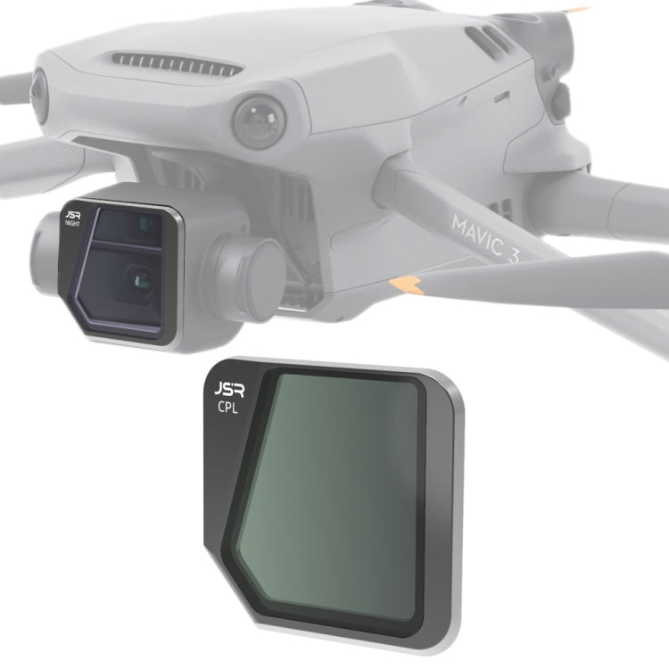 Filtro obiettivo JSR Drone CPL per DJI Mavic 3, CPL
