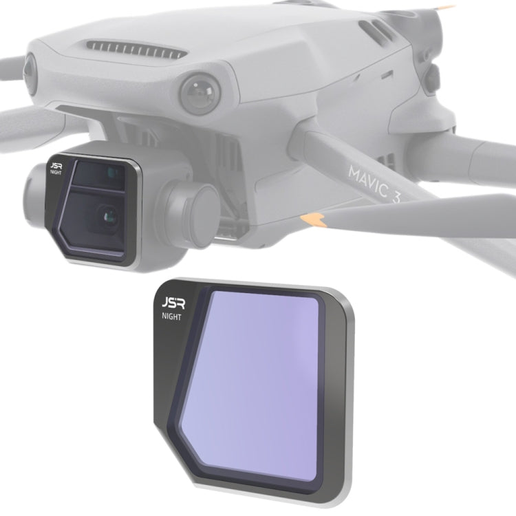 Filtro obiettivo JSR Drone NIGHT per la riduzione dell'inquinamento luminoso per DJI Mavic 3, NIGHT