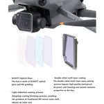 Filtro obiettivo JSR Drone 4 in 1 ND8PL+ND16PL+ND32PL+ND64PL per DJI Mavic 3, ND8PL+ND16PL+ND32PL+ND64PL