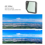 JSR Drone 8 in 1 MCUV+CPL+ND16+32+64+1000+STAR+NIGHT Filtro obiettivo per DJI Mavic 3, MCUV+CPL+ND16+32+64+1000+STAR+NIGHT