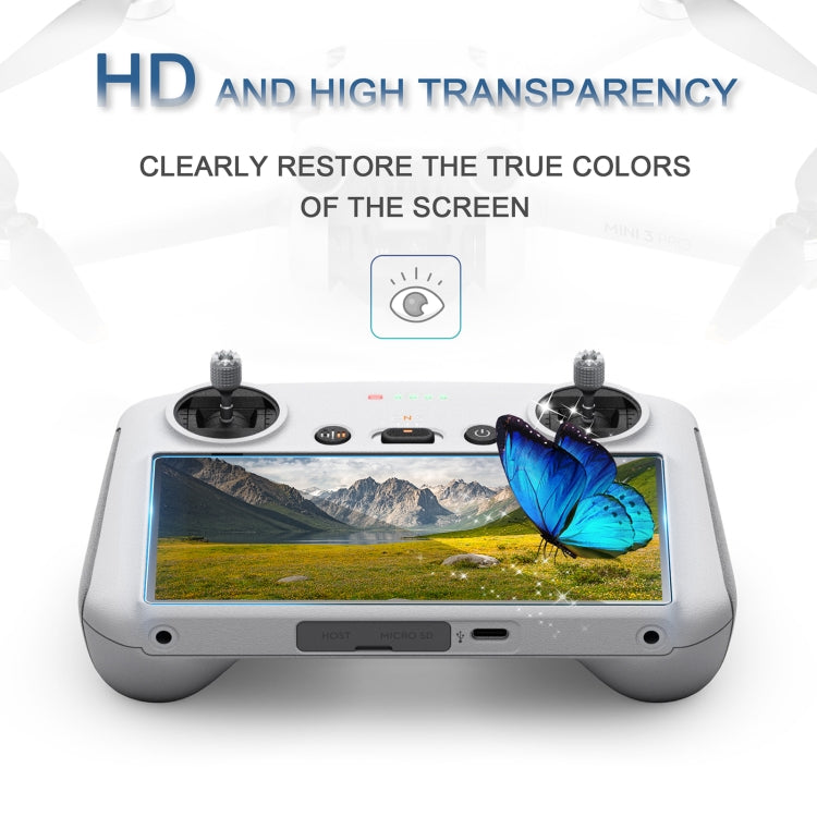 STARTRC 2 pellicole in vetro temperato 9H 2.5D per telecomando DJI Mini 3 Pro, For DJI Mini 3 Pro Remote Control