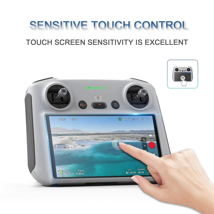 STARTRC 2 pellicole in vetro temperato 9H 2.5D per telecomando DJI Mini 3 Pro, For DJI Mini 3 Pro Remote Control