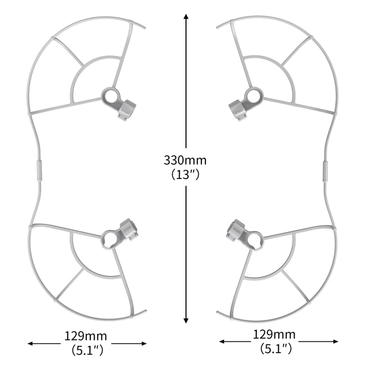 Anello anti-collisione della protezione dell'elica del drone STARTRC per DJI Mini 3 Pro, For DJI Mini 3 Pro