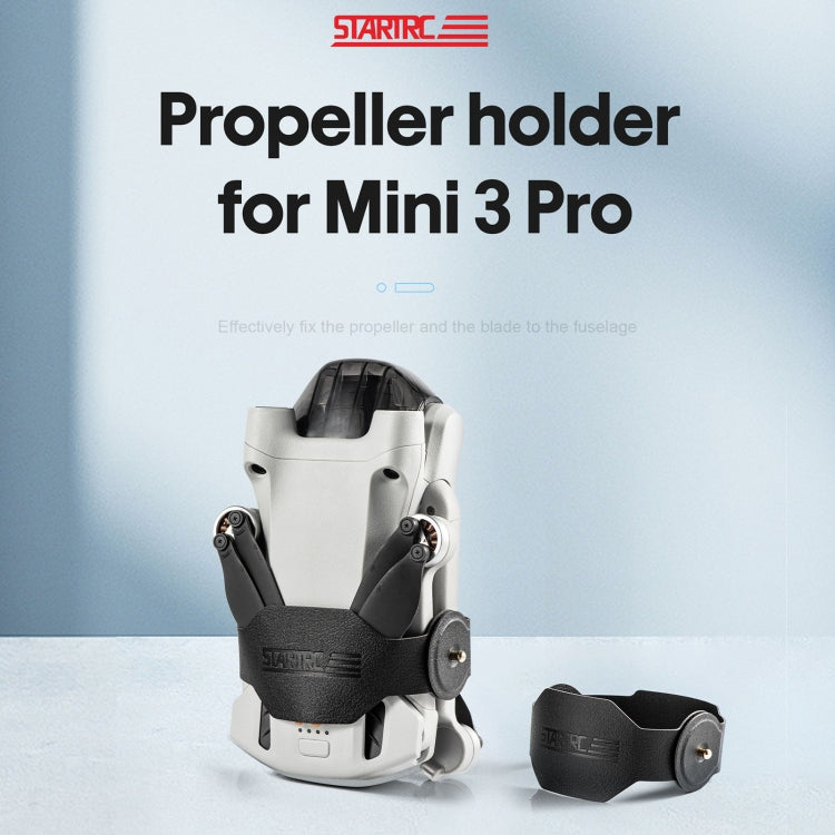 STARTRC Drone PU Eliche Supporto Protezione Prop Stabilizzatore della lama per DJI Mini 3 Pro, For DJI Mini 3 Pro