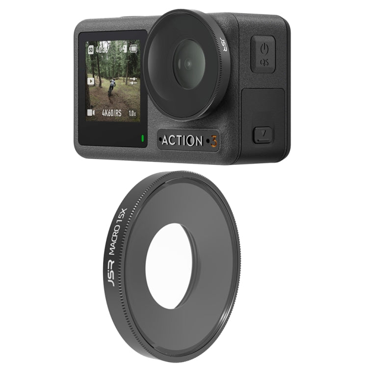 Filtro per obiettivo macro JSR 15X per DJI Osmo Action 3, 15X Macro
