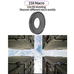 Filtro per obiettivo macro JSR 15X per DJI Osmo Action 3, 15X Macro
