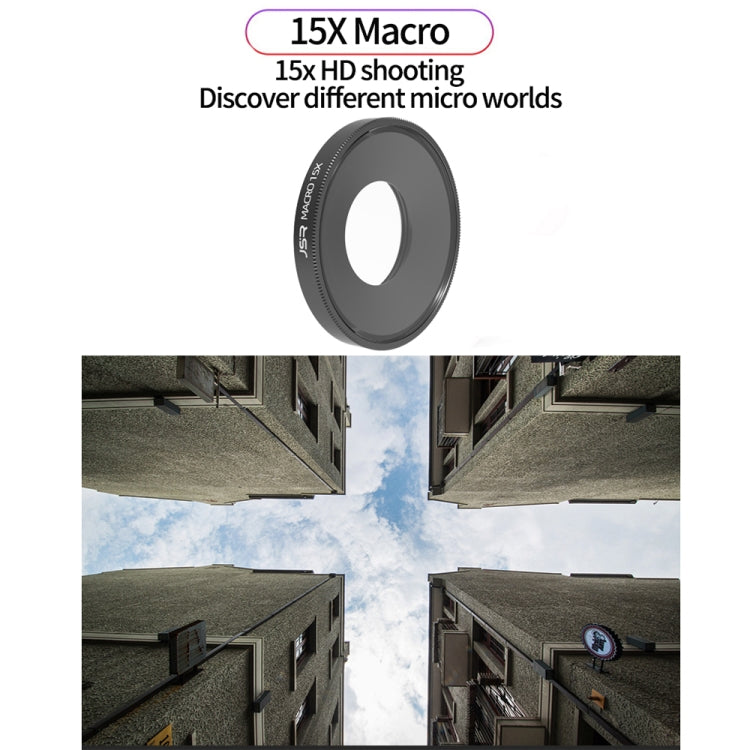 Filtro per obiettivo macro JSR 15X per DJI Osmo Action 3, 15X Macro