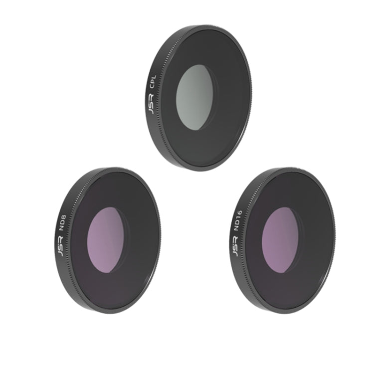 JSR 3 in 1 CPL ND8 ND16 Filtro lente per DJI Osmo Azione 3, 3 in 1