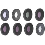 JSR 8 in 1 Streak Blue CPL ND8 ND16 ND32 ND64 STAR NIGHT Filtro obiettivo per DJI Osmo Action 3, 8 in 1
