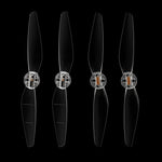Per DJI Mavic Mini 3 Pro STARTRC 2 paia di eliche a basso rumore con lampada flash LED a colori, For DJI Mavic Mini 3 Pro