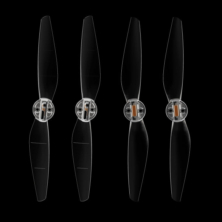 Per DJI Mavic Mini 3 Pro STARTRC 2 paia di eliche a basso rumore con lampada flash LED a colori, For DJI Mavic Mini 3 Pro