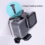 Per DJI Osmo Action 3/4 Touch Screen Custodia subacquea impermeabile da 5 m