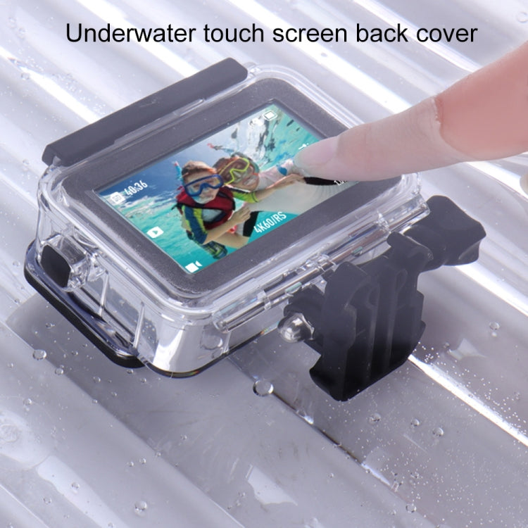 Per DJI Osmo Action 3/4 Touch Screen Custodia subacquea impermeabile da 5 m