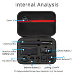 Custodia da trasporto per DJI Osmo Action 3, dimensioni: 21,5 x 29,5 x 10 cm, 21.5 x 29.5 x 10cm