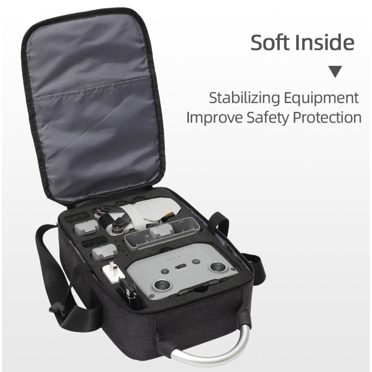 Per DJI Mini 2 SE Custodia antiurto per custodia da trasporto a spalla singola, dimensioni: 30 x 22 x 8,5 cm, Black