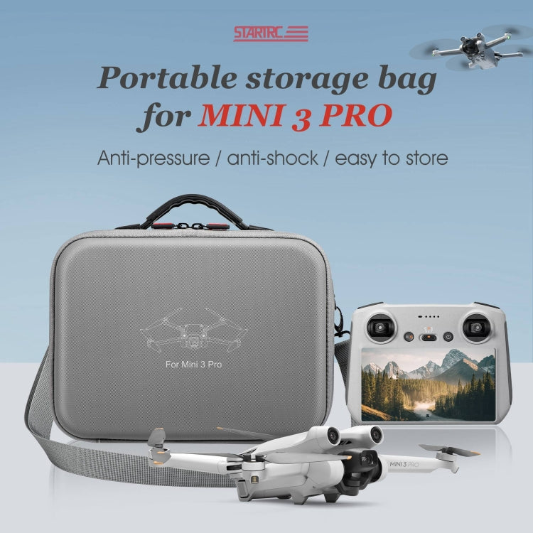Per DJI Mini 3 Pro / RC con schermo STARTRC Borsa a tracolla impermeabile, For DJI Mini 3 Pro / RC with Screen