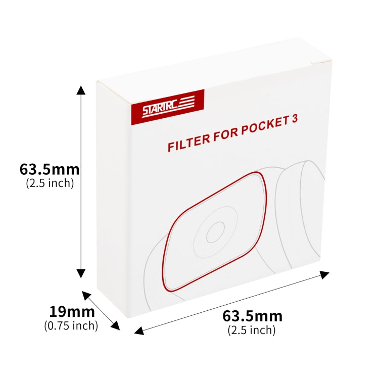 Per filtro obiettivo DJI OSMO Pocket 3 STARTRC Star, Star
