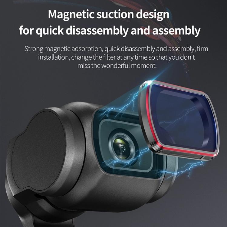 Per filtro obiettivo DJI OSMO Pocket 3 STARTRC Star, Star