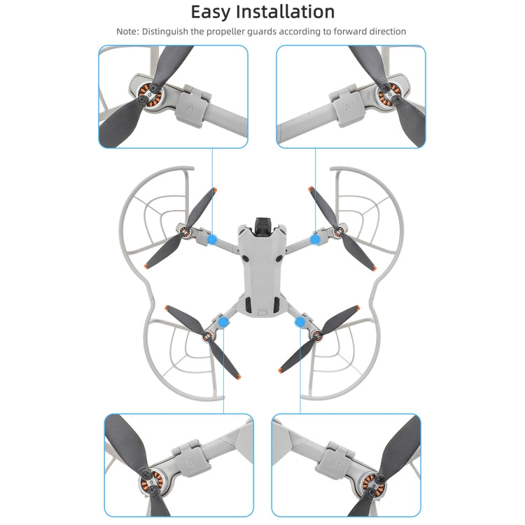 Per DJI Mini 4 Pro Sunnylife N4P-KC712 Drone Elica Protezione Anello anticollisione, For DJI Mini 4 Pro