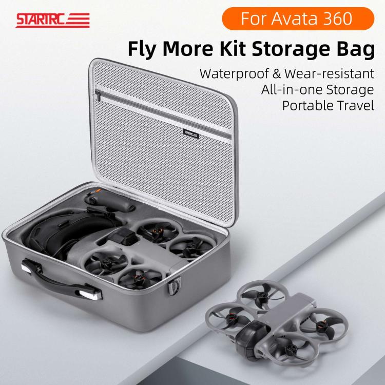 Borsa a tracolla in PU migliorata per DJI Avata 360 STARTRC, borsa per il kit di volo con sensore di movimento., For DJI Avata 360