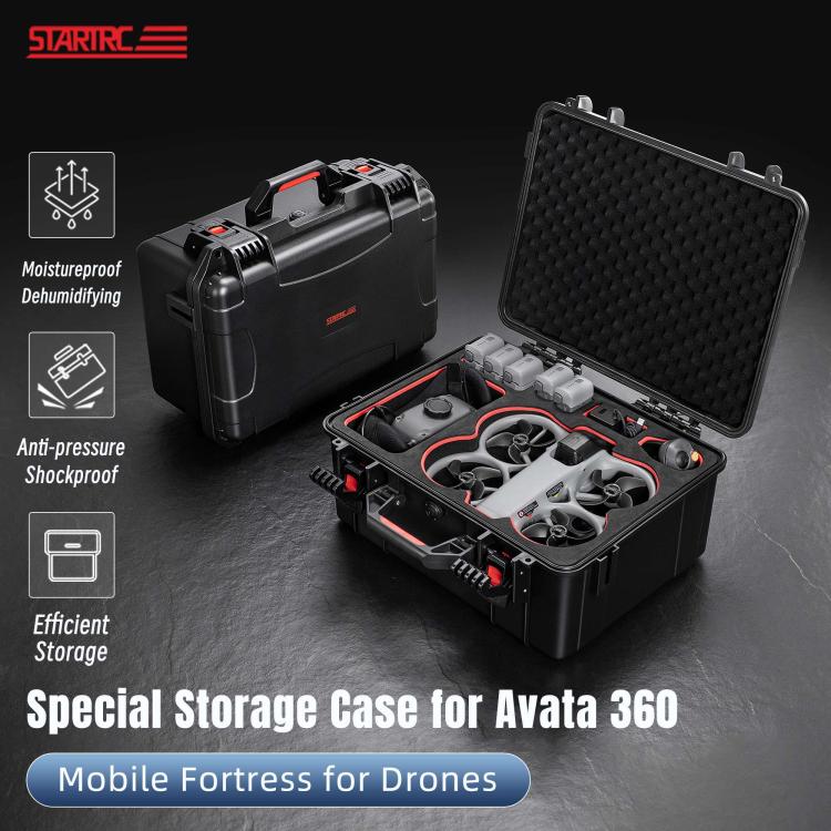Valigetta impermeabile portatile per DJI Avata 360 STARTRC, kit di volo con sensore di movimento, scatola portaoggetti, For DJI Avata 360