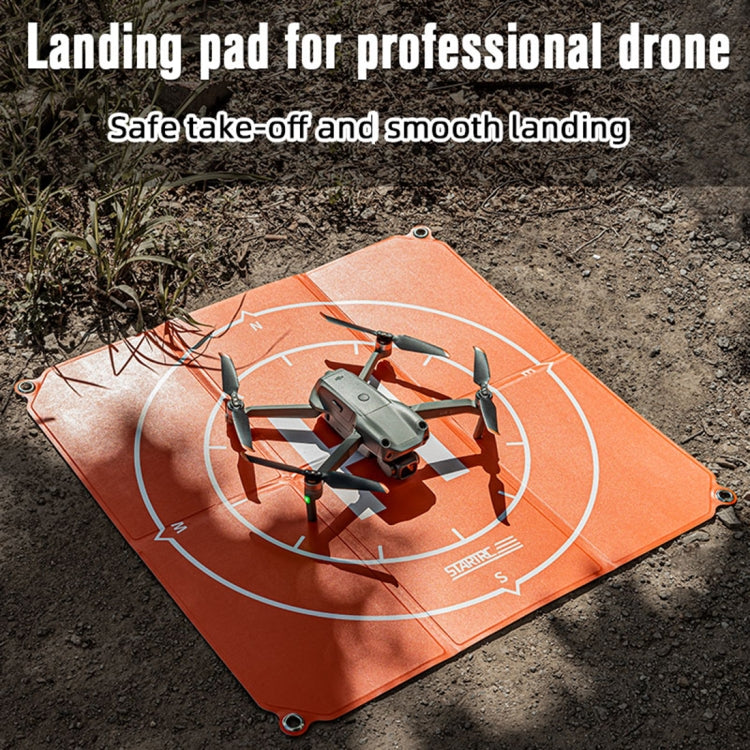 STARTRC Tappetino di atterraggio per grembiule da parcheggio quadrato pieghevole portatile da 65 cm per DJI FPV / mini 2 / Mavic Air 2 / Air 2S, 65cm