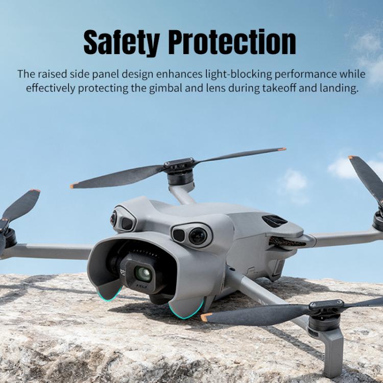 Paraluce antiriflesso per gimbal DJI Mini 4 Pro STARTRC per obiettivo e stabilizzatore., For DJI Mini 5 Pro