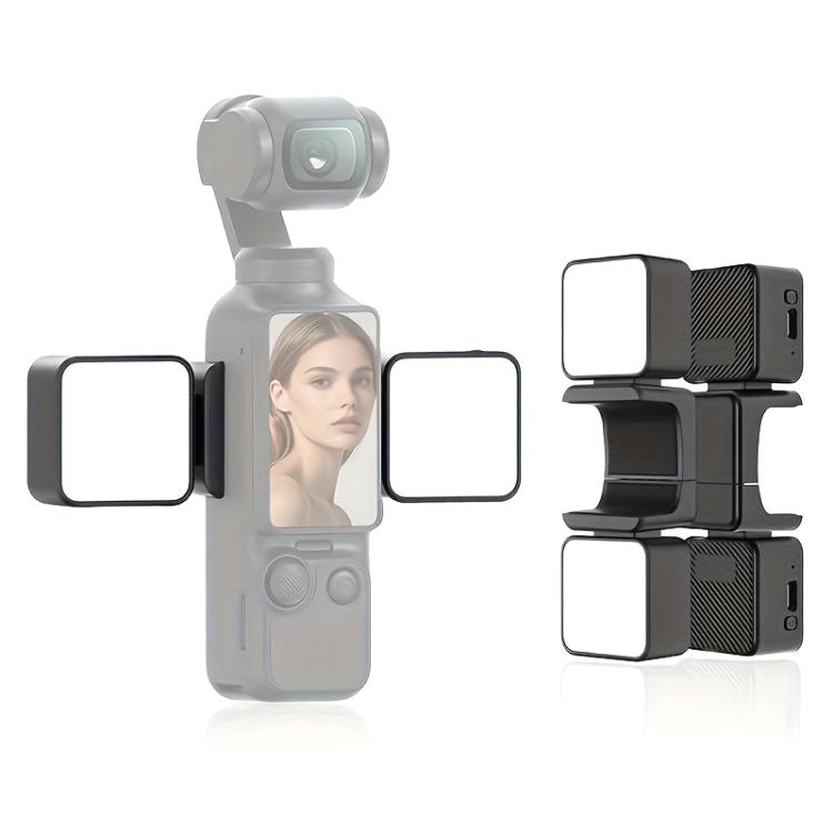 Per DJI Osmo Pocket 3 Luce di riempimento magnetica portatile, PM02 Doppia luce, PM02 Dual Light