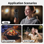 Per DJI Osmo Pocket 3 Luce di riempimento magnetica portatile, PM02 Doppia luce, PM02 Dual Light