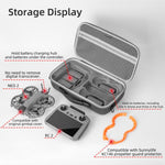 Custodia portatile Sunnylife per DJI Neo 2, borsa a tracolla combinata, borsa protettiva, custodia rigida da viaggio., Combo Shoulder Bag
