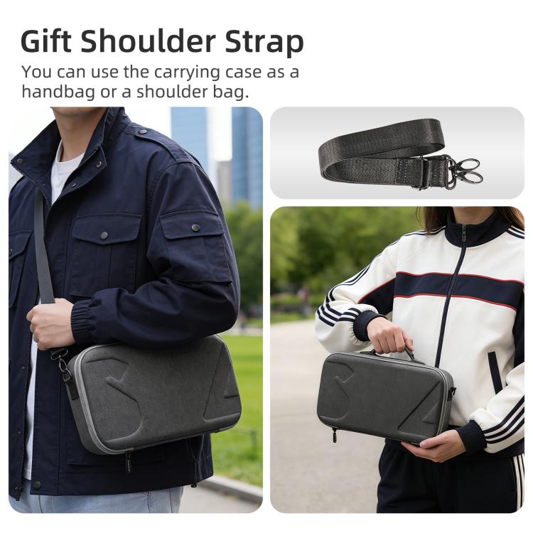 Custodia portatile Sunnylife per DJI Neo 2, borsa a tracolla combinata, borsa protettiva, custodia rigida da viaggio., Combo Shoulder Bag