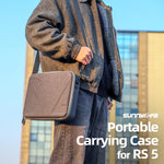 Custodia multifunzionale Sunnylife per DJI RS 5, borsa a mano, borsa a tracolla, borsa portaoggetti, For DJI RS 5