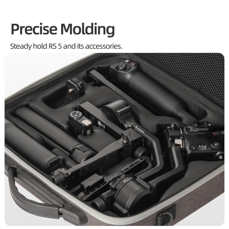 Custodia multifunzionale Sunnylife per DJI RS 5, borsa a mano, borsa a tracolla, borsa portaoggetti, For DJI RS 5