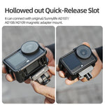 Per DJI Osmo Action 6, custodia protettiva Sunnylife con adattatore per telaio e parasole rimovibile., For DJI Osmo Action 6