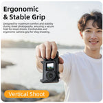 Per DJI Action 6 Sunnylife Telaio protettivo 2 in 1 rimovibile e impugnatura per fotografia di strada Impugnatura ergonomica Maniglia di scatto a sgancio rapido, For DJI Action 6