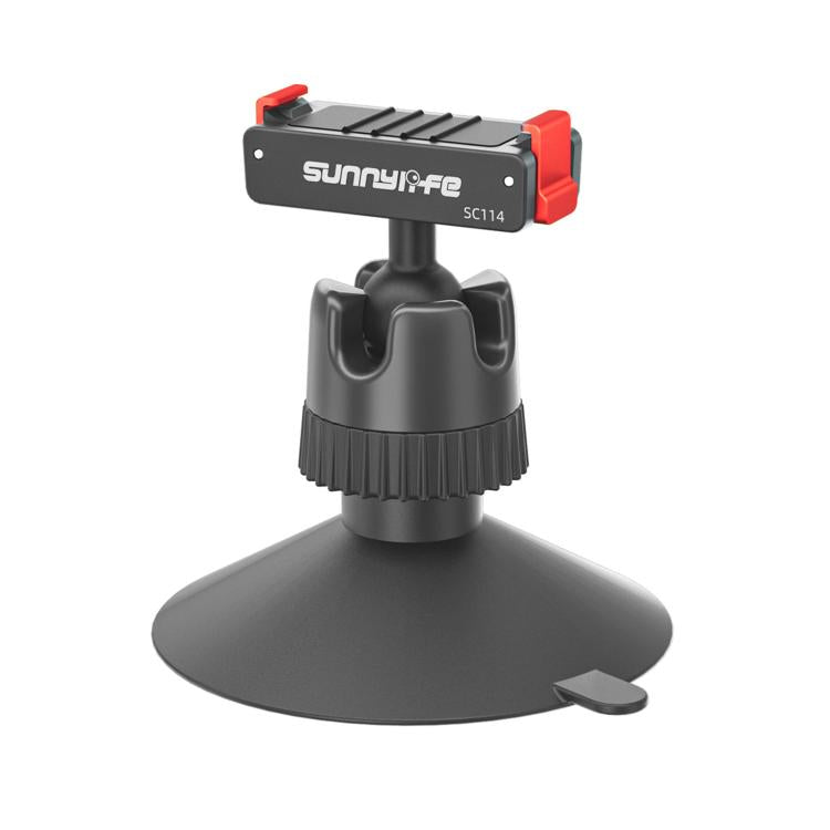 Adattatore magnetico a sgancio rapido con giunto sferico Sunnylife, supporto con ventosa girevole a 360° per DJI Osmo 360 / Action 5 Pro / 4 / 3, For DJI Osmo 360 / Action 5 Pro / 4 / 3