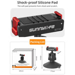 Adattatore magnetico a sgancio rapido con giunto sferico Sunnylife, supporto con ventosa girevole a 360° per DJI Osmo 360 / Action 5 Pro / 4 / 3, For DJI Osmo 360 / Action 5 Pro / 4 / 3