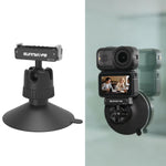 Adattatore con snodo sferico magnetico a sgancio rapido bidirezionale Sunnylife, supporto con ventosa girevole a 360° per DJI Osmo Nano / Action 6, For DJI Osmo Nano / Action 6