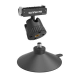 Adattatore con snodo sferico magnetico a sgancio rapido bidirezionale Sunnylife, supporto con ventosa girevole a 360° per DJI Osmo Nano / Action 6, For DJI Osmo Nano / Action 6