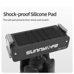 Adattatore con snodo sferico magnetico a sgancio rapido bidirezionale Sunnylife, supporto con ventosa girevole a 360° per DJI Osmo Nano / Action 6, For DJI Osmo Nano / Action 6