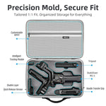 Borsa portaoggetti portatile in PU per DJI RS 5 STARTRC, For DJI RS 5