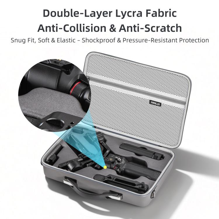 Borsa portaoggetti portatile in PU per DJI RS 5 STARTRC, For DJI RS 5