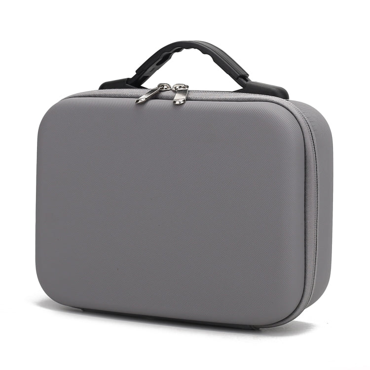 Custodia protettiva di sicurezza portatile in PU antiurto con texture a diamante per DJI Osmo Mobile 4, Grey