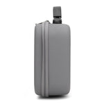 Custodia protettiva di sicurezza portatile in PU antiurto con texture a diamante per DJI Osmo Mobile 4, Grey